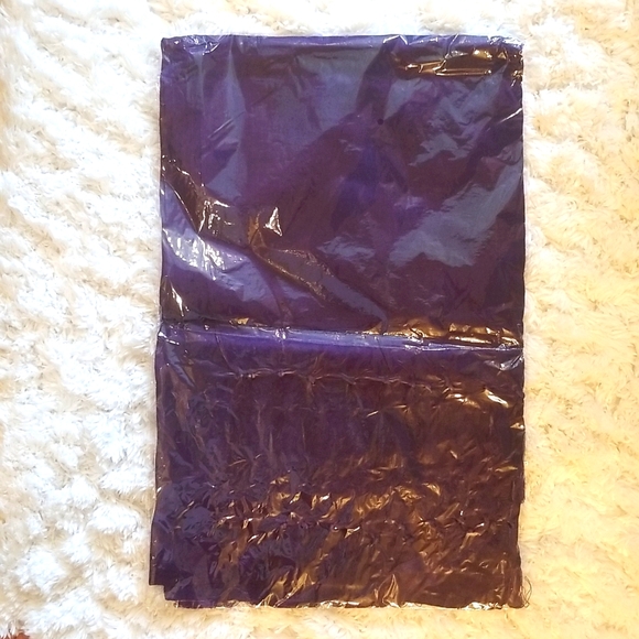 Beautiful Thin Purple Scarf - Picture 2 of 2